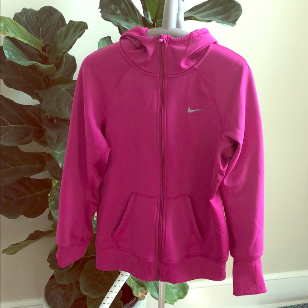 Pink Nike Thermafit Hoodie
